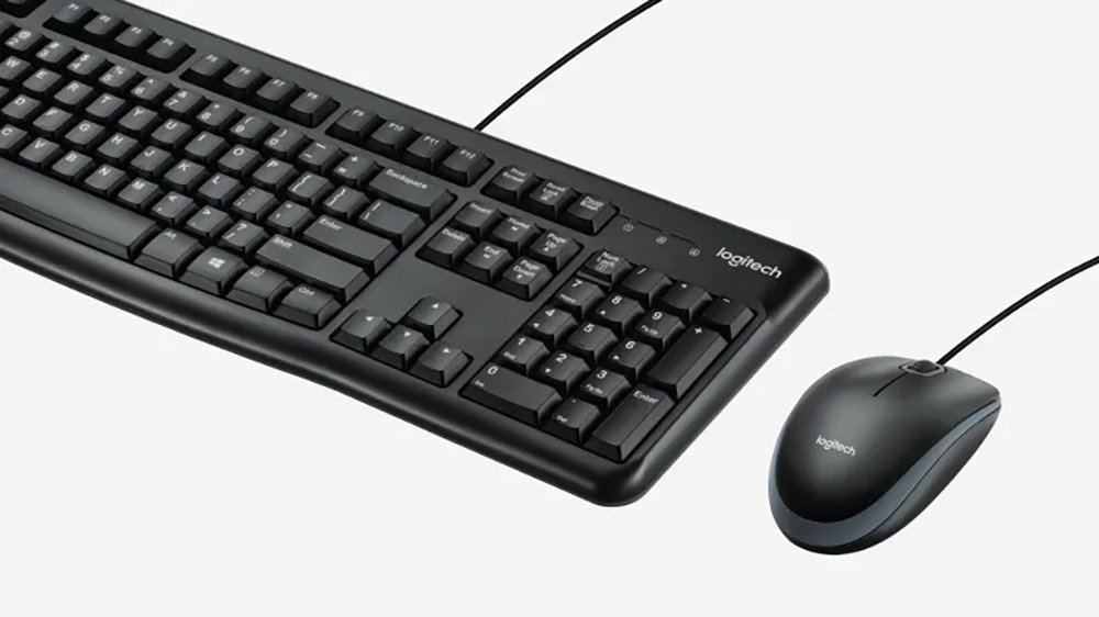 Logitech MK120 Usb Q Siyah Kablolu Klavye + Mouse Set
