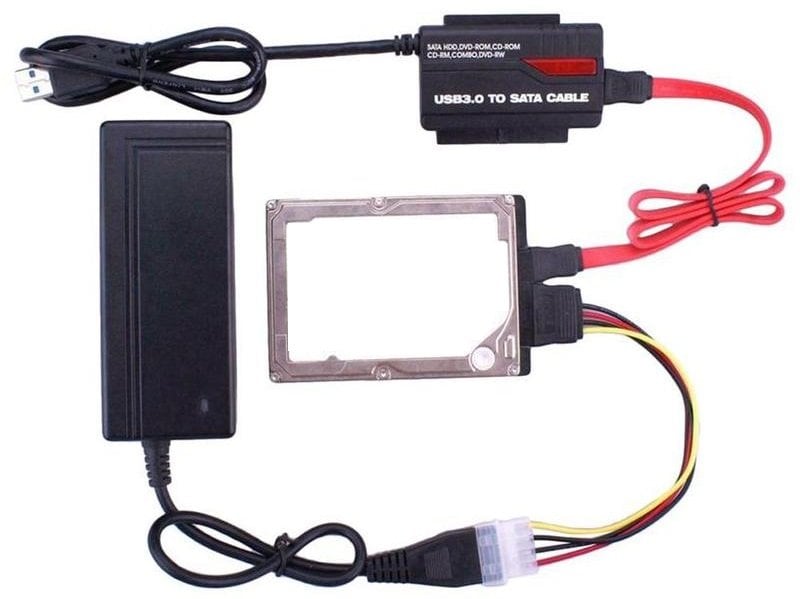 Powermaster RXD-338U3 Adaptörlü USB3.0/2.0 to SATA/IDE Çevirici İçerik