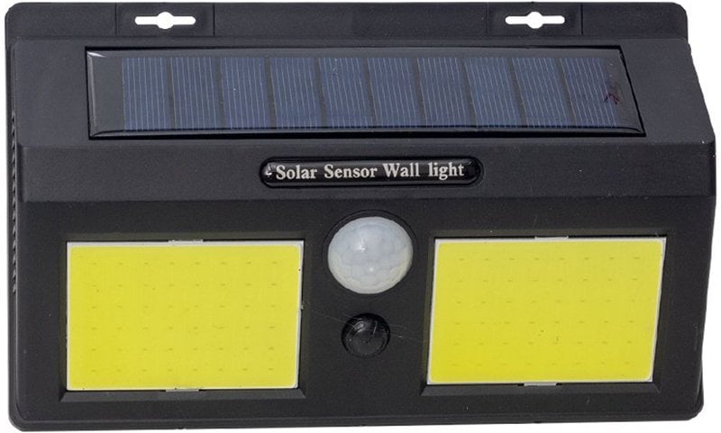 Starmax SM-8012 Sensörlü Çiftli Solar Cob Led Duvar Tipi Apli