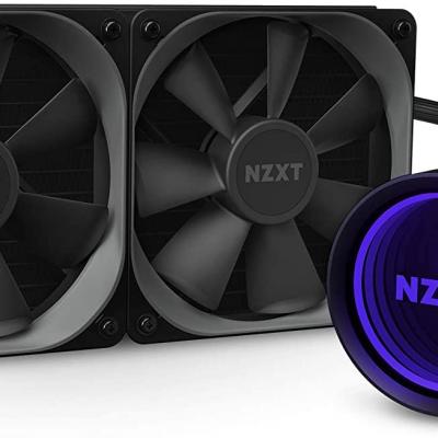 NZXT RL-KRX53-01 Design With a re-designed cap and larger infinity mirror ring LED the
