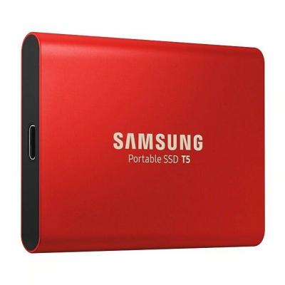 SAMSUNG MU-PA1T0RWW 1TB T5 USB 3.1 540-540MB/s Kırmızı Flash SSD