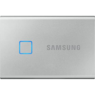 SAMSUNG MU-PC1T0SWW 1TB T7 Touch USB 3.2 Flash SSD Gümüş