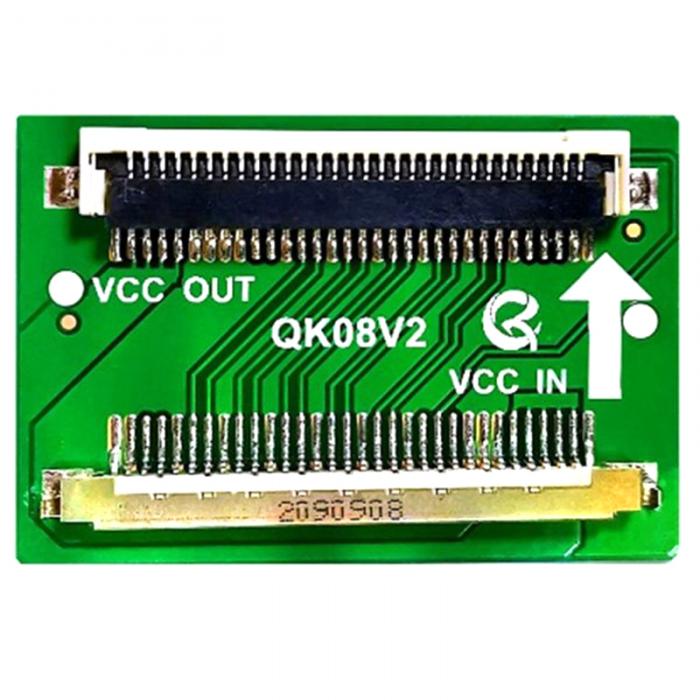 LCD PANEL FLEXİ REPAİR KART QK08V2 HD LVDS TO FPC SAM İN LG OUT QK8002B (FHD)