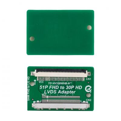 LCD PANEL FLEXİ REPAİR KART 51P FHD TO 30P HD LVDS SAM FHD TO LG HD QK0807A