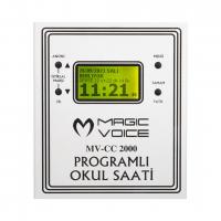 MAGICVOICE MV-CC2000 USB -20 ADET MP3 FORMATINDA ZİL İSTİKLAL MARŞLI OKUL ZİL SAATİ (ÇAN TAKILABİLİR)