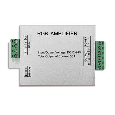 POWERMASTER PM-4877 12 VOLT - 24 VOLT - 30 AMPER RGB LED AMPLIFIER (REPEATER)