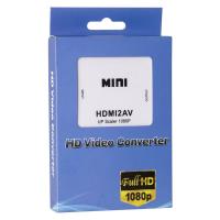 POWERMASTER PM-12861 HDMI TO RCA MİNİ MODEL 1920X1080 PLASTİK KASA ÇEVİRİCİ KONVERTÖR