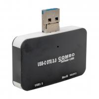 POWERMASTER 3IN1 USB-C OTG COMBO USB 3.0 HUB+KART OKUYUCU 3IN1