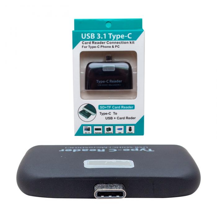 POWERMASTER PM-1644 USB TYPE-C 3.1 SD+TF KART OKUYUCU KİT