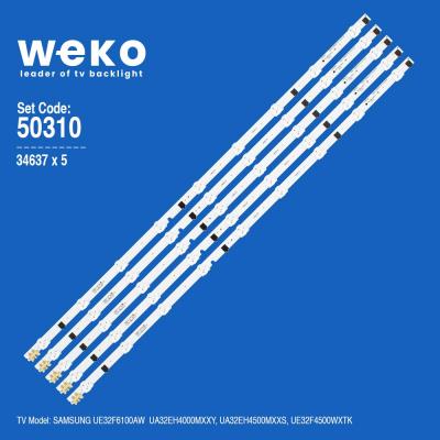 WKSET-5310 34637X5 D2GE-320SC0-R3 5 ADET LED BAR  BAKIR TABANLI