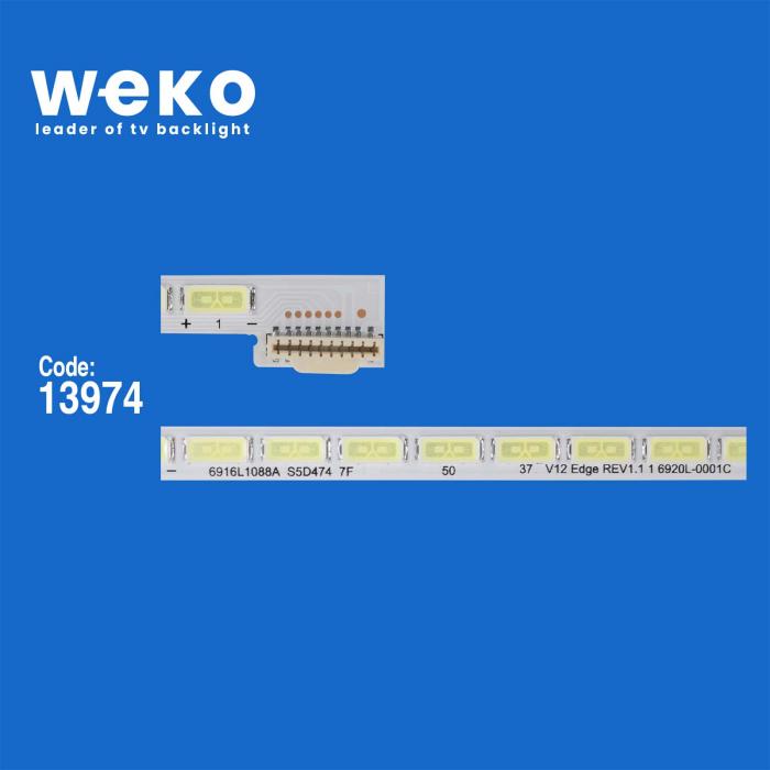 WKSET-6073 13974X1 37 V12 EDGE REV1.1 1 1 ADET LED BAR (54LED)
