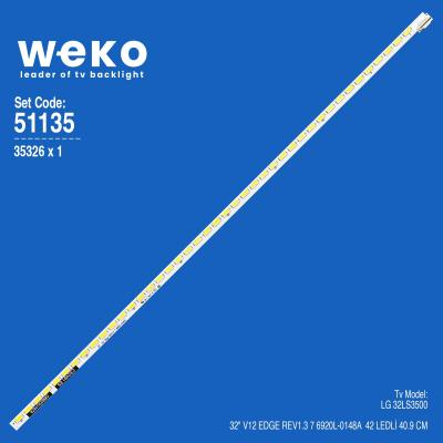 WKSET-6135 35326X1 32 V12 EDGE REV1.3 7  1 ADET LED BAR (42LED)