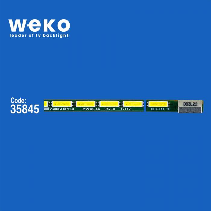 WKSET-6164 35845X1 230REJ REV1.0 1 ADET LED BAR (36LED)