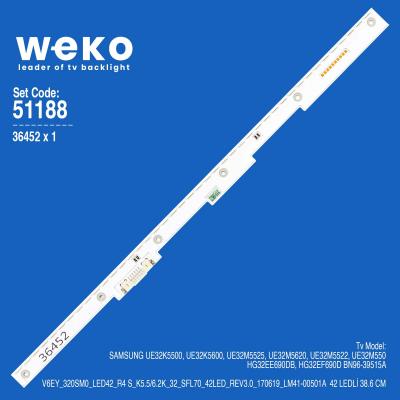 WKSET-6188 36452X1 V6EY_320SM0_LED42_R4  1 ADET LED BAR (42LED)