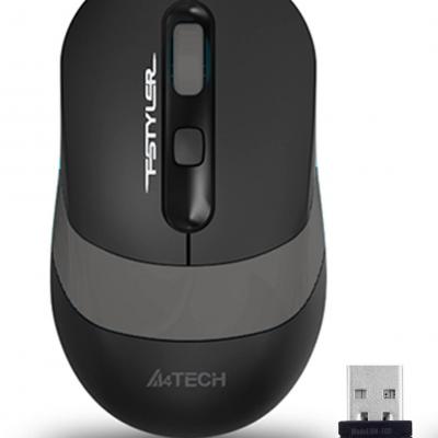 A4 TECH FG10-GRI FG10 Kablosuz Optik Nano 2000DPI Siyah Gri Mouse