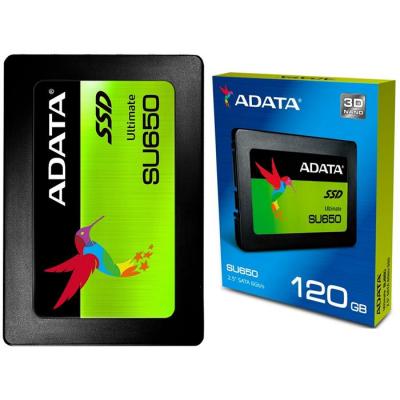 ADATA ASU650SS-120GT-R 120GB SU650 Sata 3.0 520-450MB/s 7mm 2.5" Flash SSD