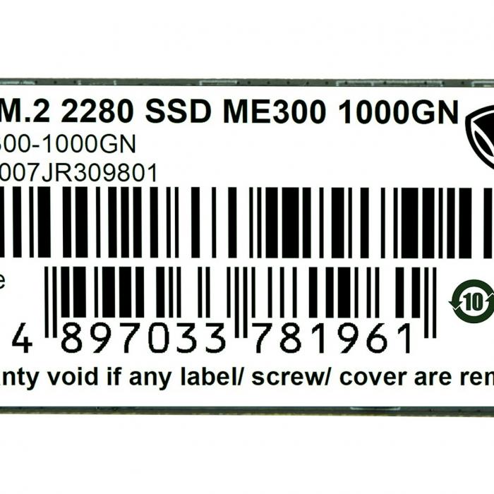 AFOX ME300-1000GN 1000GB SATA 3 2515-1816MB/S 2.5" Flash SSD