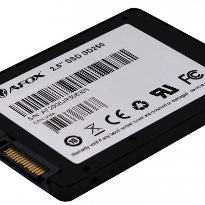 AFOX SD250-256GMN 256GB SATA3 560-490MB/S 7MM  2.5' Flash SSD