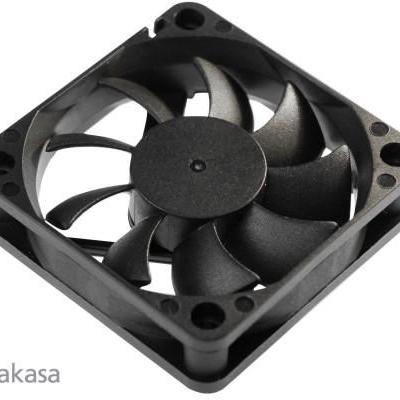 AKASA DFS802512L 8cm Classic Siyah Sessiz Kasa Fanı