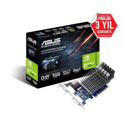 ASUS 710-1-SL GT710 1GB 64B DDR3 DSUB,DVI,HDMI Nvidia Ekran Kartı