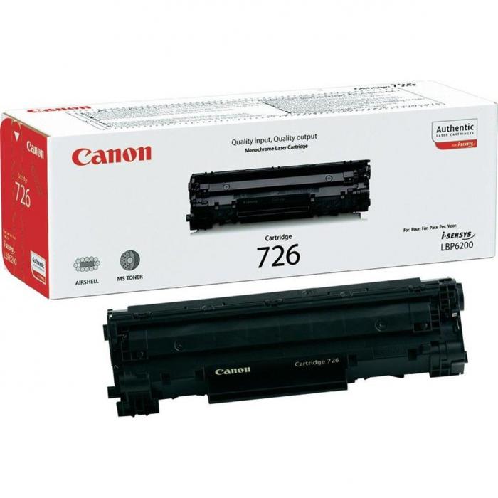 CANON CRG-726 Siyah 2100 Sayfa Lazer Toner