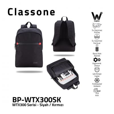 CLASSONE BP-WTX300SK  WTX300SK Pro 15.6 inch uyumlu Macbook