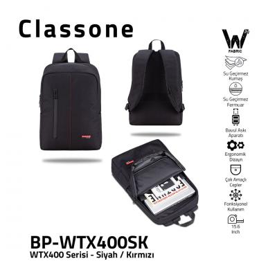 CLASSONE BP-WTX400SK BP- WTX400SK Pro 15.6 inch uyumlu Macbook