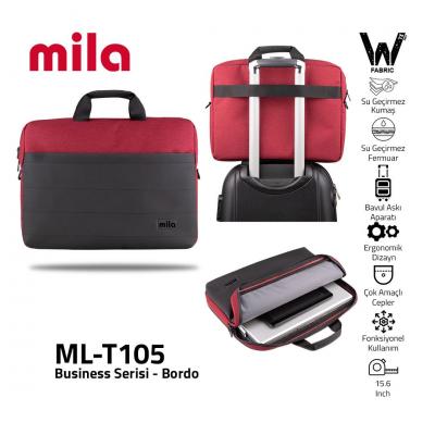 CLASSONE ML-T105 Mila T105 Business serisi 15.6 inch uyumlu Macbook Laptop Notebook 