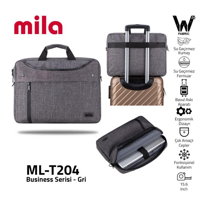 CLASSONE ML-T204 Mila T204 Business serisi 15.6 inch uyumlu Macbook Laptop Notebook 