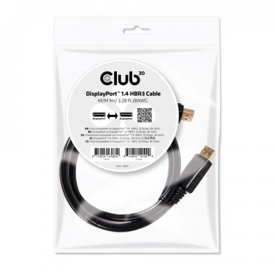 CLUB3D CAC-2067 1M DP 1.4-DP 1.4 HBR3 Görüntü Kablosu
