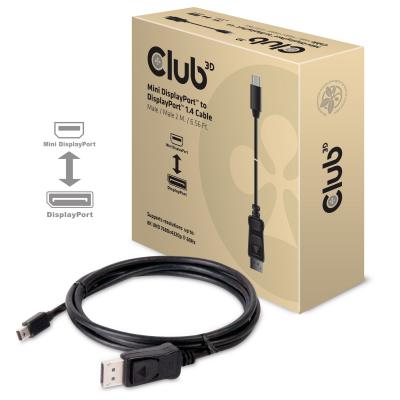 CLUB3D CAC-1115 2m MiniDP Bağlantı Noktası 1.4 HBR3 HDMI Görüntü Kablosu