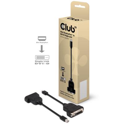 CLUB3D CAC-1152 DVI-D SL Aktif Adaptörüne Mini DP Görüntü Kablosu