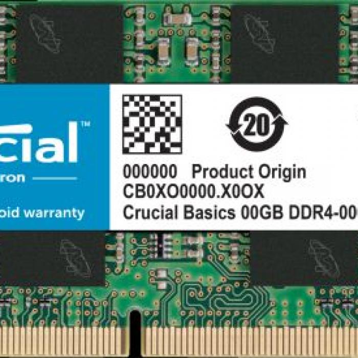 CRUCIAL CB4GS2400 4GB 2400MHz DDR4 Notebook Ram