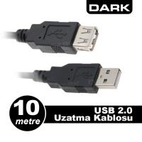 DARK DK-CB-USB2EXTL1000 10m USB2.0 Uzatma Kablosu