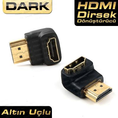 DARK DK-HD-AMXF90 HDMI Erkek - HDMI Dişi 90 Derece Çevirici Dirsek