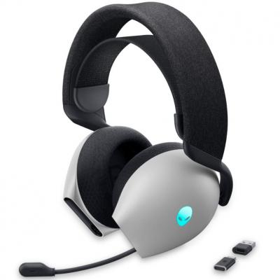 DELL 545-BBFD Alienware Dual Mode Wireless Gaming Headset - AW720H Lunar Light