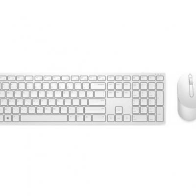 DELL 580-AKHG Pro Wireless Keyboard and Mouse KM5221W Turkish QWERTY White
