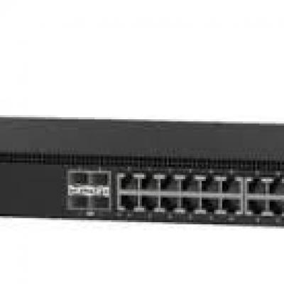 DELL DNN1124T L2, 24 ports, 1GbE, 4 ports SFP+ 10GbE