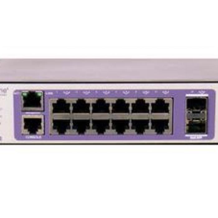 EXTRMNTWRK 16567 210-Series 12 port 10/100/1000BASE-T PoE+ 2 1GbE unpopulated SFP ports 1