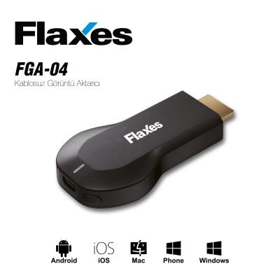 FLAXES FGA-04 Kablosuz HDMI Görüntü Ve Ses Aktarıcı