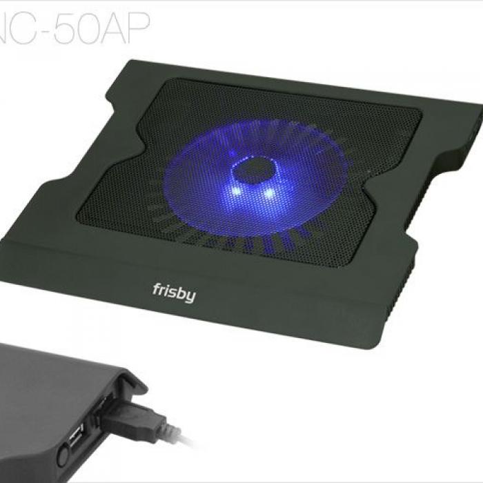 FRISBY FNC-50AP 20cm LED Fanlı 2 USB HUBâlı 10"-17" Notebook Stand ve Soğutucu