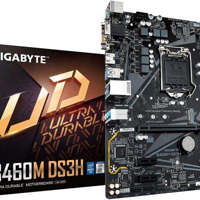 GIGABYTE B460M-DS3H AMD B460M Soket AM4 DDR4 2933MH HDMI Anakart