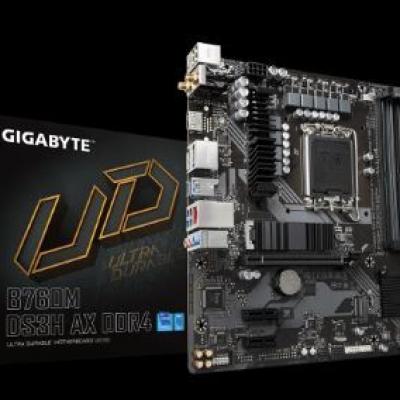 GIGABYTE B760M-DS3H-AX-DDR4 Intel® Socket LGA 1700:Support 13th and 12th Gen Series Processors
