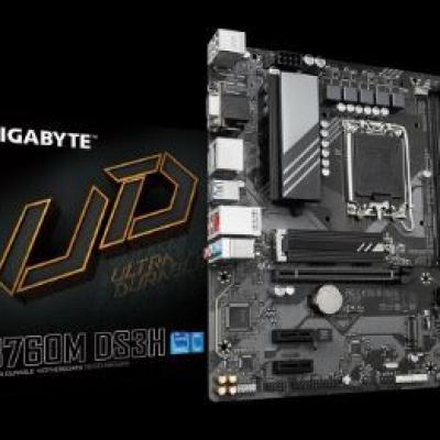 GIGABYTE B760M-DS3H-DDR5 Intel® Socket LGA 1700:Support 13th and 12th Gen Series Processors