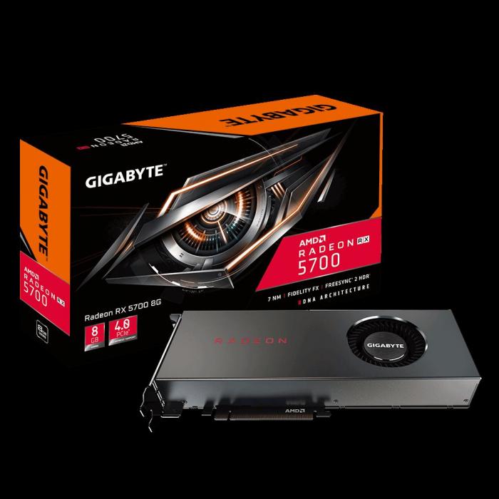 GIGABYTE GV-R57-8GD-B AMD RX5700 8G GDDR6 HDMI-DP