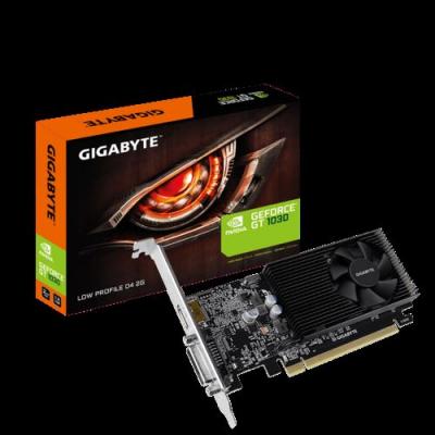 GIGABYTE GV-N1030D4-2GL GT 1030 Low Profile D4  2G 64B DDR4 DVID-HDMI 2100Mhz EKRAN KARTI