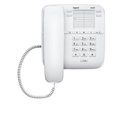 GIGASET DA310-BEYAZ Kablolu Masaüstü 10 Arama Beyaz Telefon