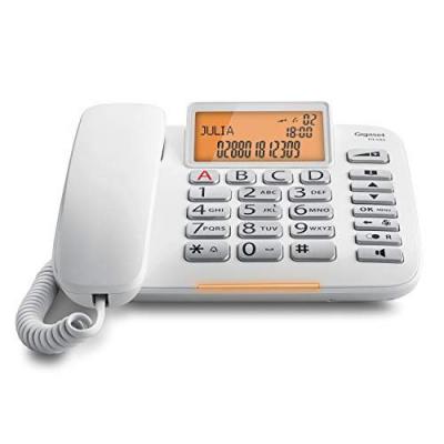 GIGASET DL580-WHITE Kablolu Masaüstü Caller ID Handsfree Beyaz Telefon