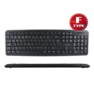 HIPER F-3055 Kablolu,F,TR,USB,Standart Klavye,Siyah