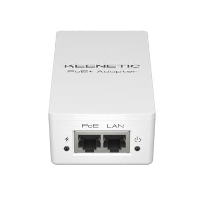KEENETIC KN-4510-01-EU PoE+ Injector 1x1Gbit 1x1Gbit PoE+ Port IEEE 802.3af/at 30W